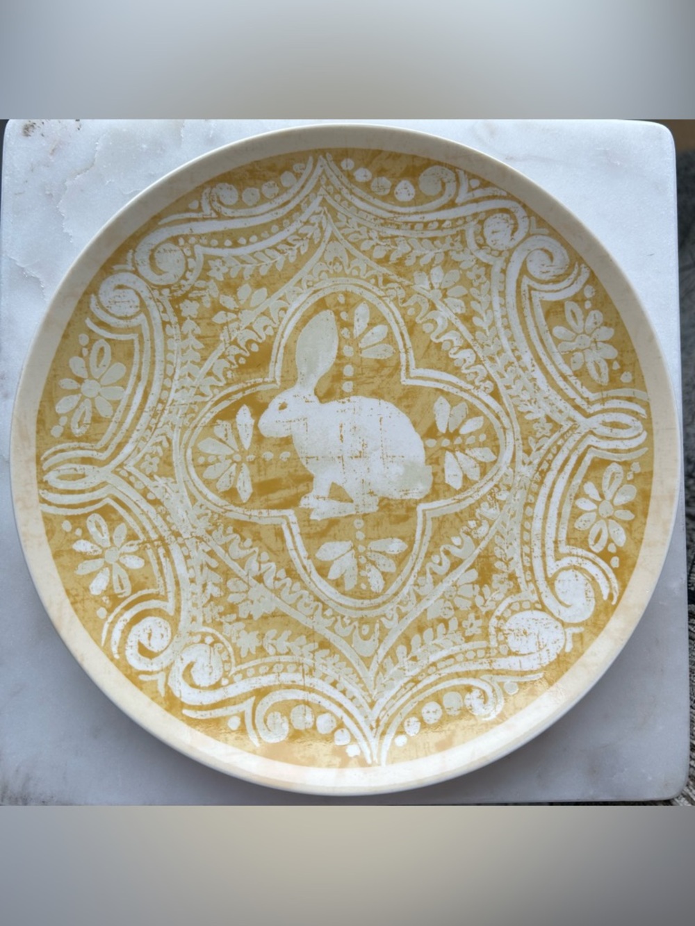 Pottery Barn GRAPHIC
BUNNY Plate
RARE
